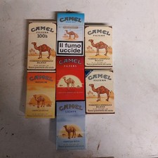 COLLEZIONE PACCHETTI DI SIGARETTE VUOTI Camel