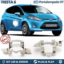 Coppia ADATTATORI KIT LED H7 per Ford Fiesta 6 08-13 Supporto Portalampada Fari