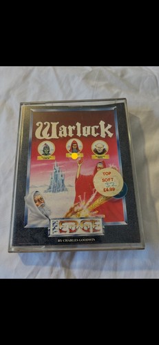 Cassetta warlock amstrad cpc - cassetta, "warlock"