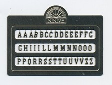 NINIVE 103H Carattere lettere