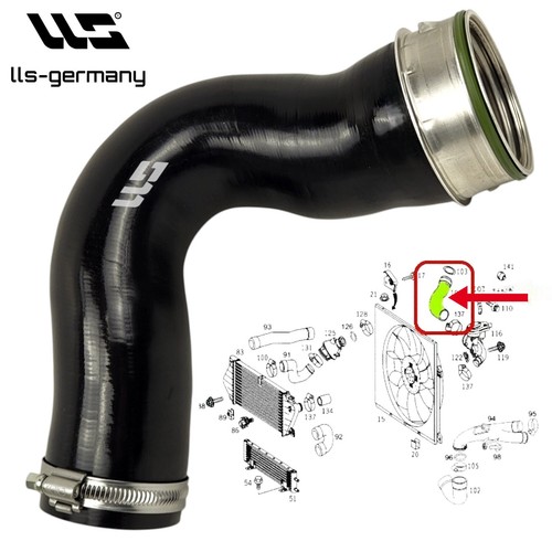 Tubo turbo intercooler per