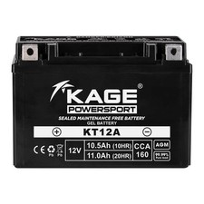 Batteria GEL KAGE YT12A-BS