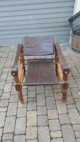 Poltrona sedia vintage safari - sedia,