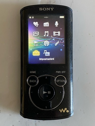 Sony walkman nwz e463 black - sony,
