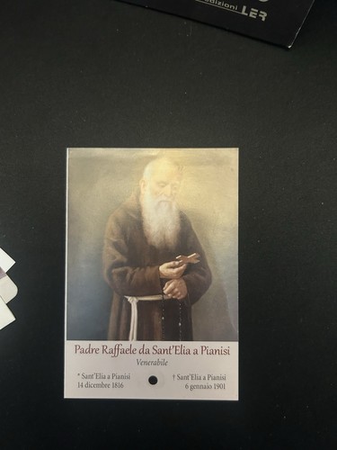 Santino holycard reliquia - santino,