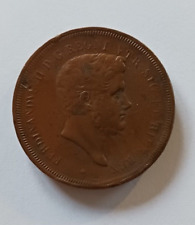 Monnaie. Italie. Sicile. 10 Tornesi. 1840. Sup+. Cuivre.