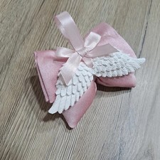 Bomboniere Battesimo Compleanno Nascita Cresima Ali d'Angelo in gesso ceramico