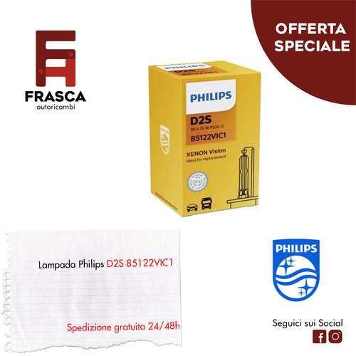 Lampada xenon philips - lampada,