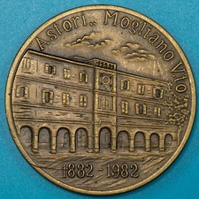 MOGLIANO VENETO MEDAGLIA 1982 100 ANNIVERSARIO COLLEGIO SALESIANO ASTORI SPL