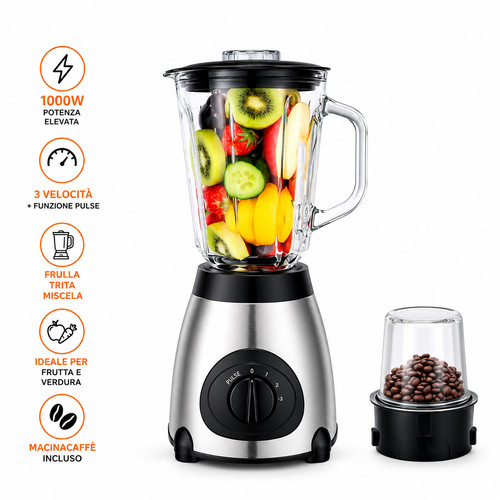 Frullatore elettrico 1000w - frullatore, con