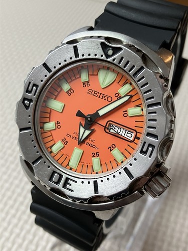 Mint seiko orange monster - seiko,