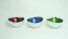 Set tre Ciotole Calegaro Barchetta in Argento 999°% nuove