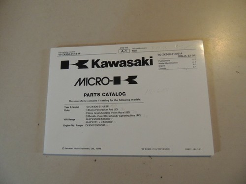 Catalogo ricambi kawasaki - ricambi,