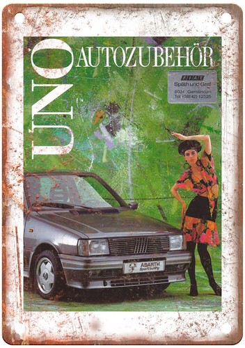 Brochure vintage fiat - vintage, 1400