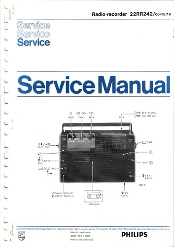Servizio manuale istruzioni - servizio, di