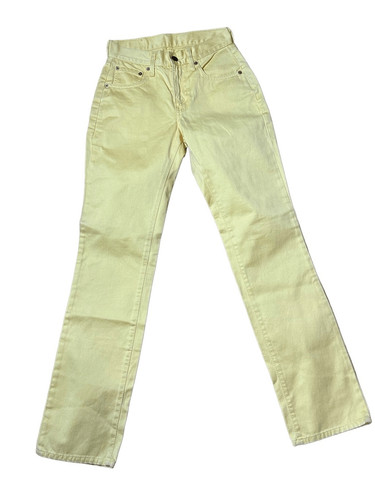 Jeans donna levi 595 giallo - jeans,