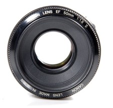 OBJECTIF CANON EF  1,8/50mm II lens 50 1,8 II CANON EOS AUTOFOCUS