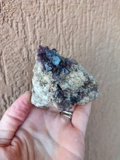 Minerali fluorite cubica - ***,