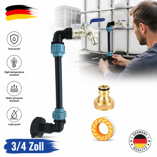 Adattatore ibc con rubinetto - adattatore,