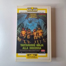 VHS Tartarughe Ninja alla