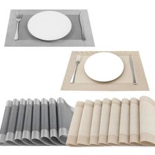 Set 6 Pezzi tovaglietta tovagliette americane tovaglia 30x45 resistente calore