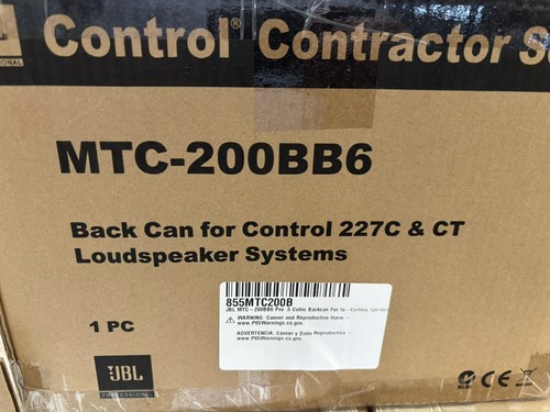 Jbl mtc200bb6 bidone - jbl,