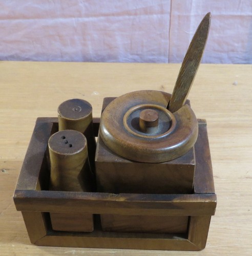 Set legno porta sale pepe - in,