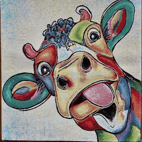 Mucca cow tessuto gobelin per - cow,