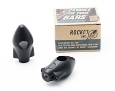 Riser 2" ROCKET INC. Rocket nero per manubrio 22 mm, chopper, custombike