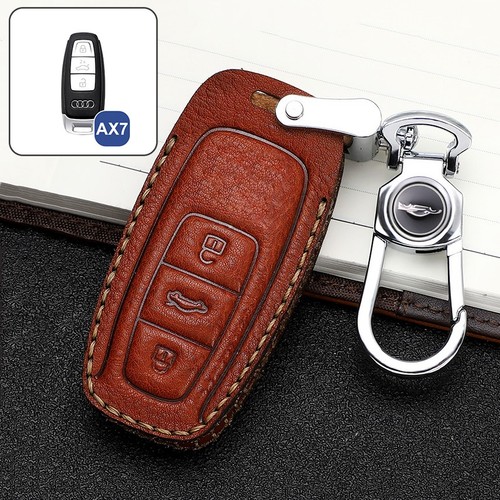 Premium leder schlüsseletui - premium,