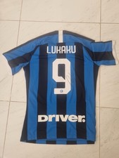 MAGLIA ORIGINALE AUTOGRAFATA LUKAKU INTER STAGIONE 19/20