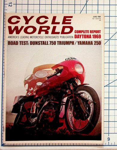 Cycle world june 1969 - cycle, dunstall
