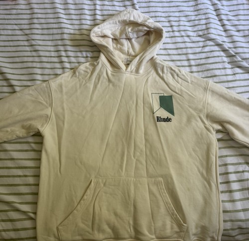 Felpa con cappuccio uomo rhude - con,