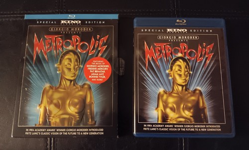 Metropolis blu ray slipcover - blu-ray,