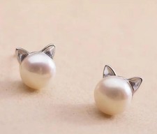 Orecchini donna con gatto - da,