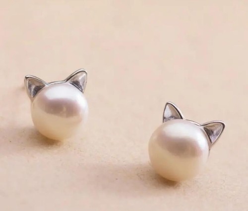 Orecchini donna con gatto - da,