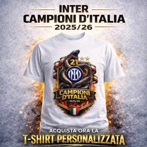 Shirt inter campioni - t-shirt,