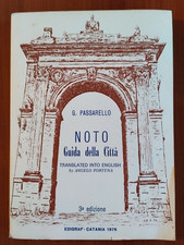 NOTO GUIDA DELLA CITTA' di G. PASSARELLO  TRADOTTO IN INGLESE