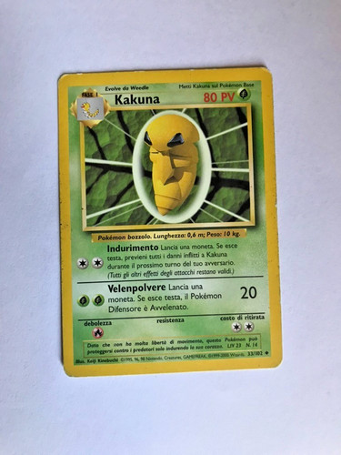 Pokemon tcg kakuna 102 good - pokemon, 33/102