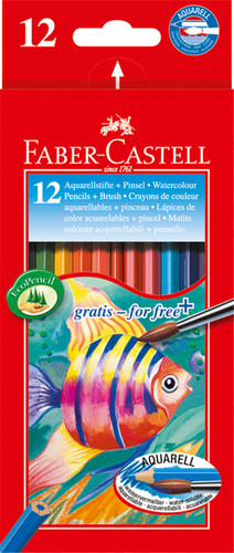 Astuccio pastelli colorati - astuccio, 12