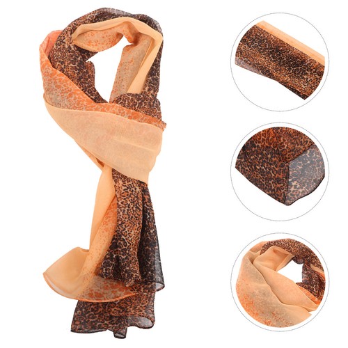 Foulard leopard femme - foulard,