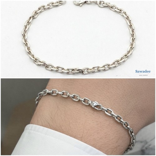 Bracciale catena argento 925 - catena,