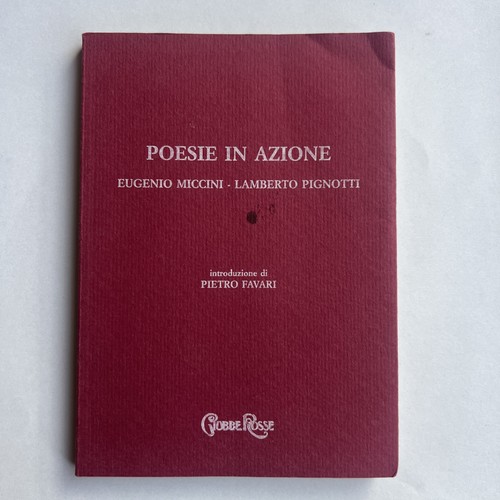 Poesie azione miccini - poesie,
