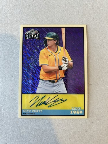 2026 foglia metallo nick kurtz - metallo,