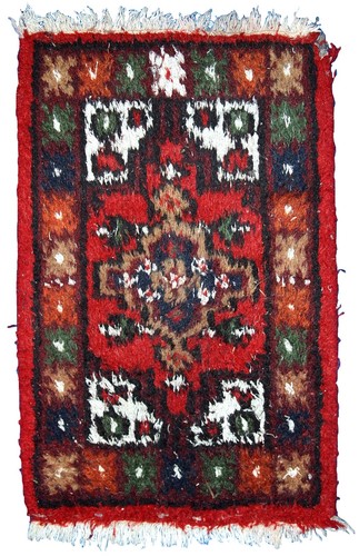 Tappeto fatto mano vintage - a,