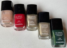 CHANEL SET 5 SMALTI NAIL POLISH*VERNIS**VARNISH*BARNIZ DE UÑAS*NAGELLACK
