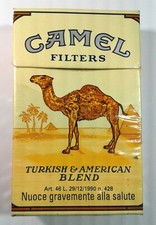 Pacchetto VUOTO da Collezione Sigarette CAMEL ((RARO NO BAR CODE))