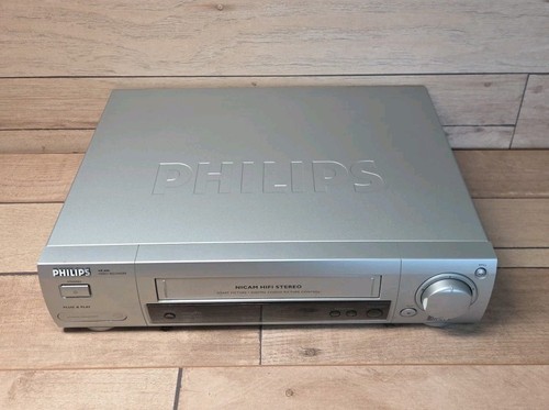 Philips vr608 silver vhs vcr - vr608,