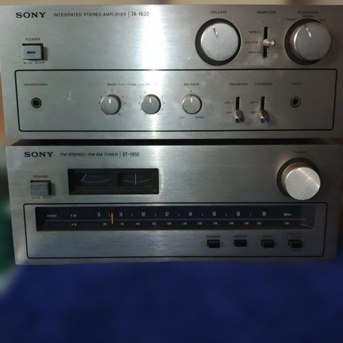 Sony 1630 1950 set - sony, st-1950