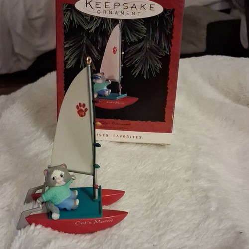 Hallmark keepsake cat - cat's, meow